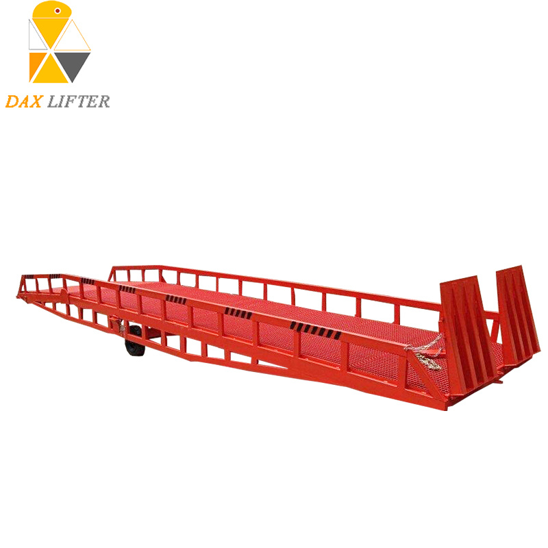 China Portable mobile electric adjustable yard ramp. Manufacturer and ...