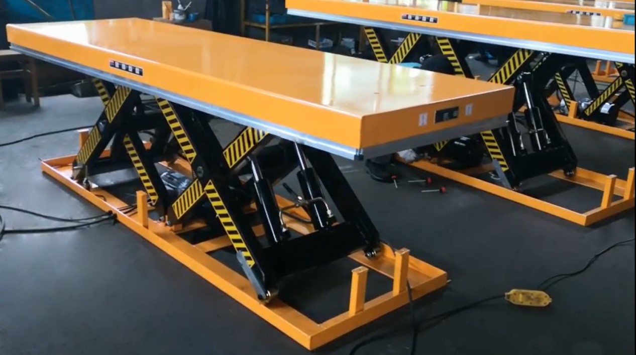 hydraulic lift table